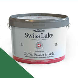 Краски Swiss Lake Special Faсade & Socle (для фасадов и цоколей) 9л. deep green sl-2513 Краски Swiss Lake Special Faсade & Socle (для фасадов и цоколей) 9л. deep green sl-2513