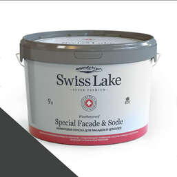 Краски Swiss Lake Special Faсade & Socle (для фасадов и цоколей) 9л. black magic sl-2992 Краски Swiss Lake Special Faсade & Socle (для фасадов и цоколей) 9л. black magic sl-2992