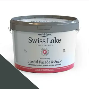 Фото Краски Swiss Lake Special Faсade & Socle (для фасадов и цоколей) 9л. crow wing sl-2650 - 1 Краски Swiss Lake Special Faсade & Socle (для фасадов и цоколей) 9л. crow wing sl-2650 - фото 1