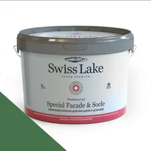 Фото Краски Swiss Lake Special Faсade & Socle (для фасадов и цоколей) 9л. palm frond sl-2506 - 1 Краски Swiss Lake Special Faсade & Socle (для фасадов и цоколей) 9л. palm frond sl-2506 - фото 1