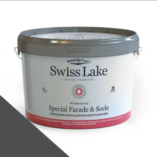 Фото Краски Swiss Lake Special Faсade & Socle (для фасадов и цоколей) 9л. high salute sl-2799 - 1 Краски Swiss Lake Special Faсade & Socle (для фасадов и цоколей) 9л. high salute sl-2799 - фото 1