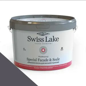 Фото Краски Swiss Lake Special Faсade & Socle (для фасадов и цоколей) 9л. shadow sl-1797 - 1 Краски Swiss Lake Special Faсade & Socle (для фасадов и цоколей) 9л. shadow sl-1797 - фото 1