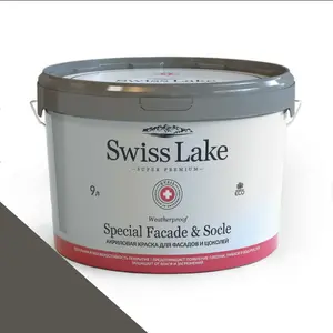 Фото Краски Swiss Lake Special Faсade & Socle (для фасадов и цоколей) 9л. austere grey sl-2870 - 1 Краски Swiss Lake Special Faсade & Socle (для фасадов и цоколей) 9л. austere grey sl-2870 - фото 1