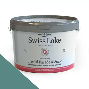 Фото Краски Swiss Lake Special Faсade & Socle (для фасадов и цоколей) 9л. lagoon sl-2296 - 1 Краски Swiss Lake Special Faсade & Socle (для фасадов и цоколей) 9л. lagoon sl-2296 - фото 1