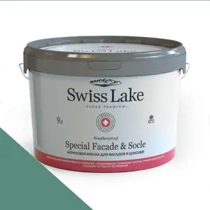 Фото Краски Swiss Lake Special Faсade & Socle (для фасадов и цоколей) 9л. harbor green sl-2669 - 1 Краски Swiss Lake Special Faсade & Socle (для фасадов и цоколей) 9л. harbor green sl-2669 - фото 1