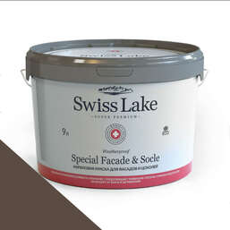 Краски Swiss Lake Special Faсade & Socle (для фасадов и цоколей) 9л. black malt sl-0696 Краски Swiss Lake Special Faсade & Socle (для фасадов и цоколей) 9л. black malt sl-0696