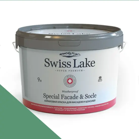 Фото Краски Swiss Lake Special Faсade & Socle (для фасадов и цоколей) 9л. bamboo forest sl-2364 - 1 Краски Swiss Lake Special Faсade & Socle (для фасадов и цоколей) 9л. bamboo forest sl-2364 - фото 1