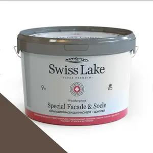 Фото Краски Swiss Lake Special Faсade & Socle (для фасадов и цоколей) 9л. dark clove sl-0670 - 1 Краски Swiss Lake Special Faсade & Socle (для фасадов и цоколей) 9л. dark clove sl-0670 - фото 1