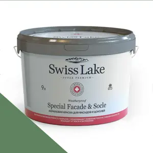 Фото Краски Swiss Lake Special Faсade & Socle (для фасадов и цоколей) 9л. soft moss sl-2712 - 1 Краски Swiss Lake Special Faсade & Socle (для фасадов и цоколей) 9л. soft moss sl-2712 - фото 1
