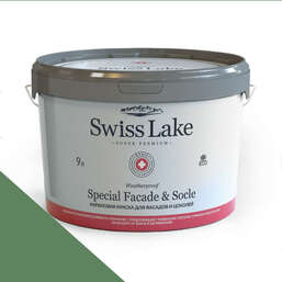 Краски Swiss Lake Special Faсade & Socle (для фасадов и цоколей) 9л. soft moss sl-2712 Краски Swiss Lake Special Faсade & Socle (для фасадов и цоколей) 9л. soft moss sl-2712