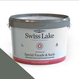 Краски Swiss Lake Special Faсade & Socle (для фасадов и цоколей) 9л. dark olive sl-2648 Краски Swiss Lake Special Faсade & Socle (для фасадов и цоколей) 9л. dark olive sl-2648