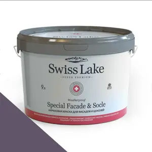 Фото Краски Swiss Lake Special Faсade & Socle (для фасадов и цоколей) 9л. dewberry sl-1860 - 1 Краски Swiss Lake Special Faсade & Socle (для фасадов и цоколей) 9л. dewberry sl-1860 - фото 1