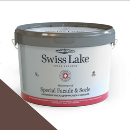 Краски Swiss Lake Special Faсade & Socle (для фасадов и цоколей) 9л. brown toast sl-0710 Краски Swiss Lake Special Faсade & Socle (для фасадов и цоколей) 9л. brown toast sl-0710