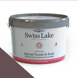 Краски Swiss Lake Special Faсade & Socle (для фасадов и цоколей) 9л. ripe mulberry sl-1758 Краски Swiss Lake Special Faсade & Socle (для фасадов и цоколей) 9л. ripe mulberry sl-1758