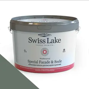 Фото Краски Swiss Lake Special Faсade & Socle (для фасадов и цоколей) 9л. fir sl-2646 - 1 Краски Swiss Lake Special Faсade & Socle (для фасадов и цоколей) 9л. fir sl-2646 - фото 1
