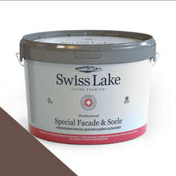Краски Swiss Lake Special Faсade & Socle (для фасадов и цоколей) 9л. wenge sl-0705 Краски Swiss Lake Special Faсade & Socle (для фасадов и цоколей) 9л. wenge sl-0705