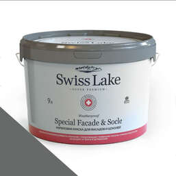 Краски Swiss Lake Special Faсade & Socle (для фасадов и цоколей) 9л. smoke screen sl-2797 Краски Swiss Lake Special Faсade & Socle (для фасадов и цоколей) 9л. smoke screen sl-2797