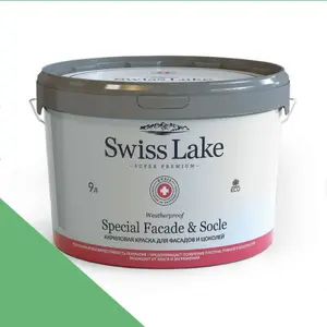 Фото Краски Swiss Lake Special Faсade & Socle (для фасадов и цоколей) 9л. basil pesto sl-2502 - 1 Краски Swiss Lake Special Faсade & Socle (для фасадов и цоколей) 9л. basil pesto sl-2502 - фото 1