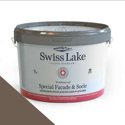 Краски Swiss Lake Special Faсade & Socle (для фасадов и цоколей) 9л. dark owl sl-0702 Краски Swiss Lake Special Faсade & Socle (для фасадов и цоколей) 9л. dark owl sl-0702
