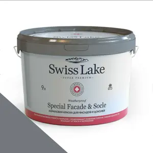 Фото Краски Swiss Lake Special Faсade & Socle (для фасадов и цоколей) 9л. platinum stain sl-2935 - 1 Краски Swiss Lake Special Faсade & Socle (для фасадов и цоколей) 9л. platinum stain sl-2935 - фото 1
