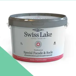 Фото Краски Swiss Lake Special Faсade & Socle (для фасадов и цоколей) 9л. reef green sl-2361 - 1 Краски Swiss Lake Special Faсade & Socle (для фасадов и цоколей) 9л. reef green sl-2361 - фото 1