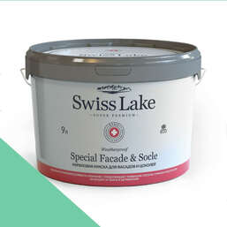 Краски Swiss Lake Special Faсade & Socle (для фасадов и цоколей) 9л. reef green sl-2361 Краски Swiss Lake Special Faсade & Socle (для фасадов и цоколей) 9л. reef green sl-2361