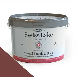 Фото Краски Swiss Lake Special Faсade & Socle (для фасадов и цоколей) 9л. bordeaux wine sl-1448 - 1 Краски Swiss Lake Special Faсade & Socle (для фасадов и цоколей) 9л. bordeaux wine sl-1448 - фото 1