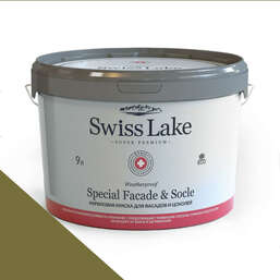 Краски Swiss Lake Special Faсade & Socle (для фасадов и цоколей) 9л. noble olive sl-2560 Краски Swiss Lake Special Faсade & Socle (для фасадов и цоколей) 9л. noble olive sl-2560