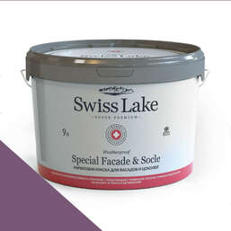 Краски Swiss Lake Special Faсade & Socle (для фасадов и цоколей) 9л. purple sl-1849 Краски Swiss Lake Special Faсade & Socle (для фасадов и цоколей) 9л. purple sl-1849