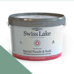 Краски Swiss Lake Special Faсade & Socle (для фасадов и цоколей) 9л. milori blue sl-2653 Краски Swiss Lake Special Faсade & Socle (для фасадов и цоколей) 9л. milori blue sl-2653