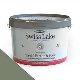 Краски Swiss Lake Special Faсade & Socle (для фасадов и цоколей) 9л. dark green sl-2644 Краски Swiss Lake Special Faсade & Socle (для фасадов и цоколей) 9л. dark green sl-2644