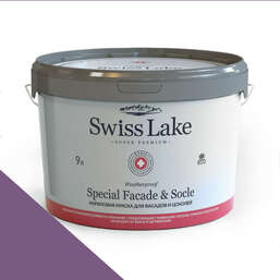 Краски Swiss Lake Special Faсade & Socle (для фасадов и цоколей) 9л. noble violet sl-1851 Краски Swiss Lake Special Faсade & Socle (для фасадов и цоколей) 9л. noble violet sl-1851