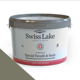 Краски Swiss Lake Special Faсade & Socle (для фасадов и цоколей) 9л. slate green sl-2562 Краски Swiss Lake Special Faсade & Socle (для фасадов и цоколей) 9л. slate green sl-2562