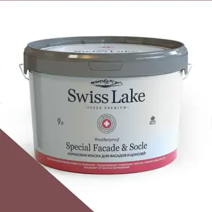 Фото Краски Swiss Lake Special Faсade & Socle (для фасадов и цоколей) 9л. maroon sl-1420 - 1 Краски Swiss Lake Special Faсade & Socle (для фасадов и цоколей) 9л. maroon sl-1420 - фото 1