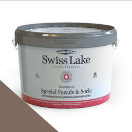 Краски Swiss Lake Special Faсade & Socle (для фасадов и цоколей) 9л. brown velvet sl-0664 Краски Swiss Lake Special Faсade & Socle (для фасадов и цоколей) 9л. brown velvet sl-0664