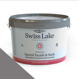 Краски Swiss Lake Special Faсade & Socle (для фасадов и цоколей) 9л. black iron sl-3015 Краски Swiss Lake Special Faсade & Socle (для фасадов и цоколей) 9л. black iron sl-3015