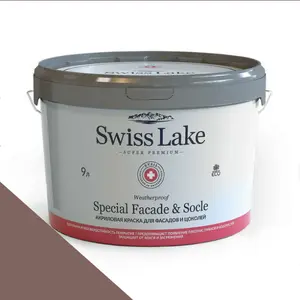 Фото Краски Swiss Lake Special Faсade & Socle (для фасадов и цоколей) 9л. tortoise shell sl-1596 - 1 Краски Swiss Lake Special Faсade & Socle (для фасадов и цоколей) 9л. tortoise shell sl-1596 - фото 1