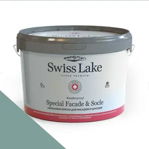 Фото Краски Swiss Lake Special Faсade & Socle (для фасадов и цоколей) 9л. slow green sl-2294 - 1 Краски Swiss Lake Special Faсade & Socle (для фасадов и цоколей) 9л. slow green sl-2294 - фото 1