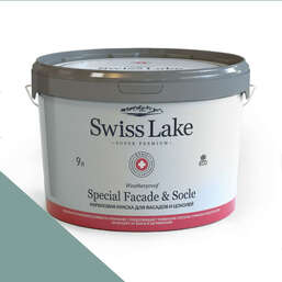 Краски Swiss Lake Special Faсade & Socle (для фасадов и цоколей) 9л. slow green sl-2294 Краски Swiss Lake Special Faсade & Socle (для фасадов и цоколей) 9л. slow green sl-2294