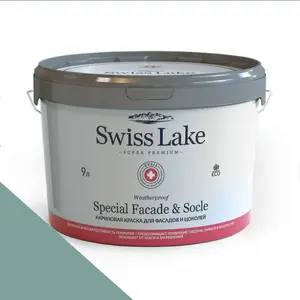 Фото Краски Swiss Lake Special Faсade & Socle (для фасадов и цоколей) 9л. aegean sea sl-2406 - 1 Краски Swiss Lake Special Faсade & Socle (для фасадов и цоколей) 9л. aegean sea sl-2406 - фото 1
