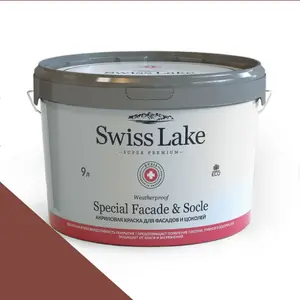 Фото Краски Swiss Lake Special Faсade & Socle (для фасадов и цоколей) 9л. fireplace sl-1445 - 1 Краски Swiss Lake Special Faсade & Socle (для фасадов и цоколей) 9л. fireplace sl-1445 - фото 1
