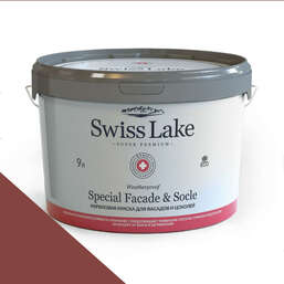 Краски Swiss Lake Special Faсade & Socle (для фасадов и цоколей) 9л. sugar cherry sl-1398 Краски Swiss Lake Special Faсade & Socle (для фасадов и цоколей) 9л. sugar cherry sl-1398