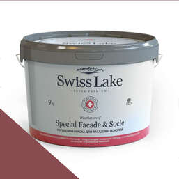 Краски Swiss Lake Special Faсade & Socle (для фасадов и цоколей) 9л. fire brick sl-1419 Краски Swiss Lake Special Faсade & Socle (для фасадов и цоколей) 9л. fire brick sl-1419