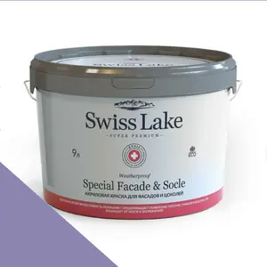 Фото Краски Swiss Lake Special Faсade & Socle (для фасадов и цоколей) 9л. california lilas sl-1901 - 1 Краски Swiss Lake Special Faсade & Socle (для фасадов и цоколей) 9л. california lilas sl-1901 - фото 1