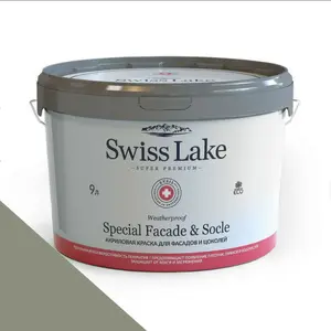 Фото Краски Swiss Lake Special Faсade & Socle (для фасадов и цоколей) 9л. green ash sl-2629 - 1 Краски Swiss Lake Special Faсade & Socle (для фасадов и цоколей) 9л. green ash sl-2629 - фото 1