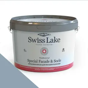 Фото Краски Swiss Lake Special Faсade & Socle (для фасадов и цоколей) 9л. aqua smoke sl-2202 - 1 Краски Swiss Lake Special Faсade & Socle (для фасадов и цоколей) 9л. aqua smoke sl-2202 - фото 1