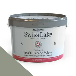 Фото Краски Swiss Lake Special Faсade & Socle (для фасадов и цоколей) 9л. silver pine sl-2630 - 1 Краски Swiss Lake Special Faсade & Socle (для фасадов и цоколей) 9л. silver pine sl-2630 - фото 1
