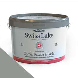 Краски Swiss Lake Special Faсade & Socle (для фасадов и цоколей) 9л. lava gray sl-2814 Краски Swiss Lake Special Faсade & Socle (для фасадов и цоколей) 9л. lava gray sl-2814