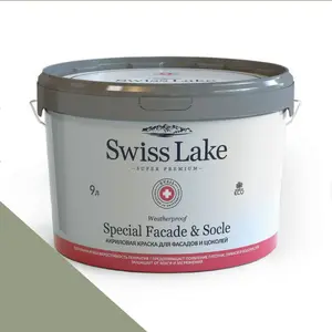 Фото Краски Swiss Lake Special Faсade & Socle (для фасадов и цоколей) 9л. green granite sl-2642 - 1 Краски Swiss Lake Special Faсade & Socle (для фасадов и цоколей) 9л. green granite sl-2642 - фото 1