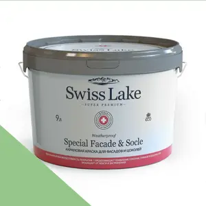 Фото Краски Swiss Lake Special Faсade & Socle (для фасадов и цоколей) 9л. may apple sl-2494 - 1 Краски Swiss Lake Special Faсade & Socle (для фасадов и цоколей) 9л. may apple sl-2494 - фото 1